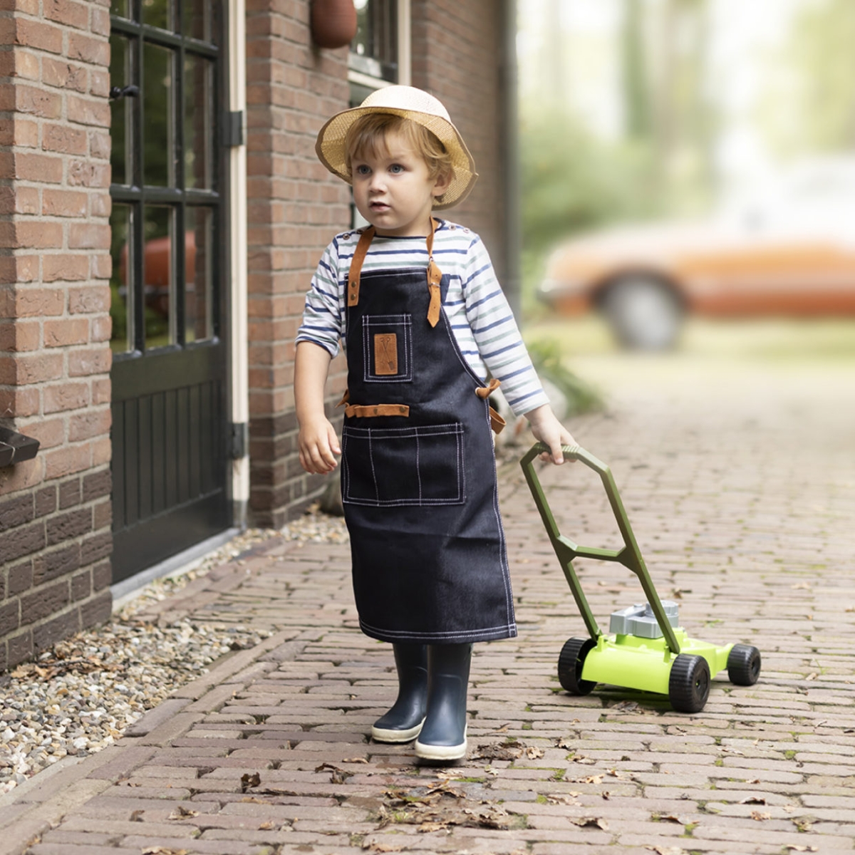 Esschert Design Kinder-Rasenmäher mit Geräuschfunktion, Kinderrasenmäher, KG214