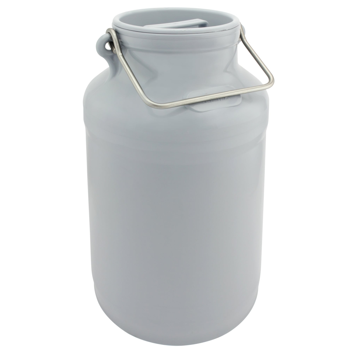 GEWA Milchkanne, 20 Liter, Ø27x48cm, aus Spezialkunststoff, mit Edelstahlhenkeln und Deckel