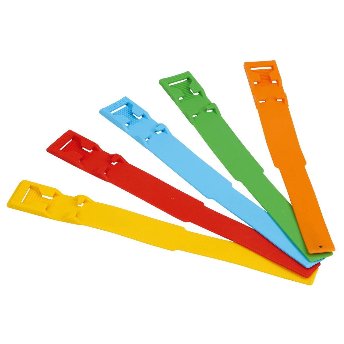 Fesselband zur Langzeit-Markierung, 37cm, Kunststoff, wiederverwendbares Markierungsband Rot