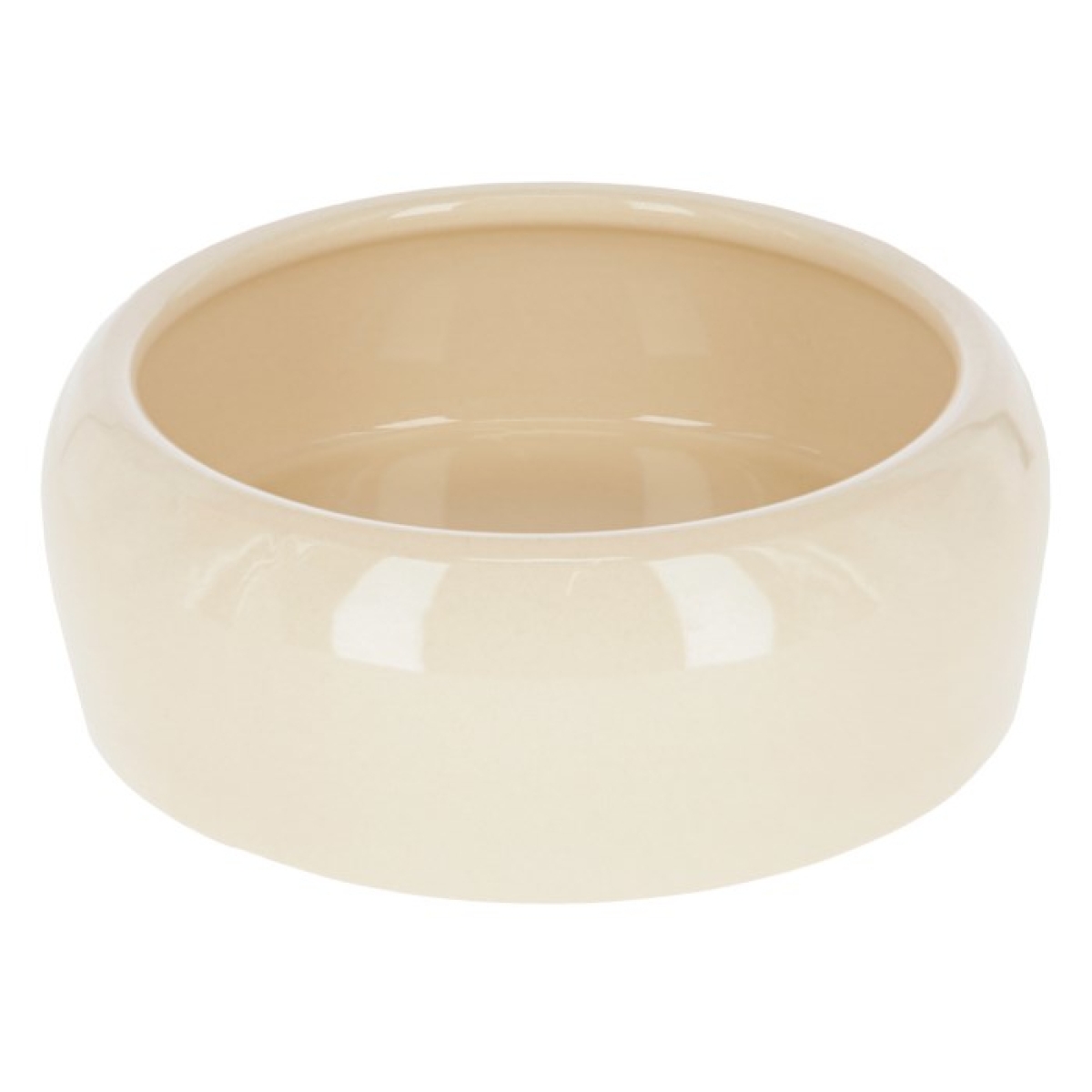 Kleintier-Fressnapf 750ml, Steintrog, Futterschale, Futtertrog für Kaninchen und Nager