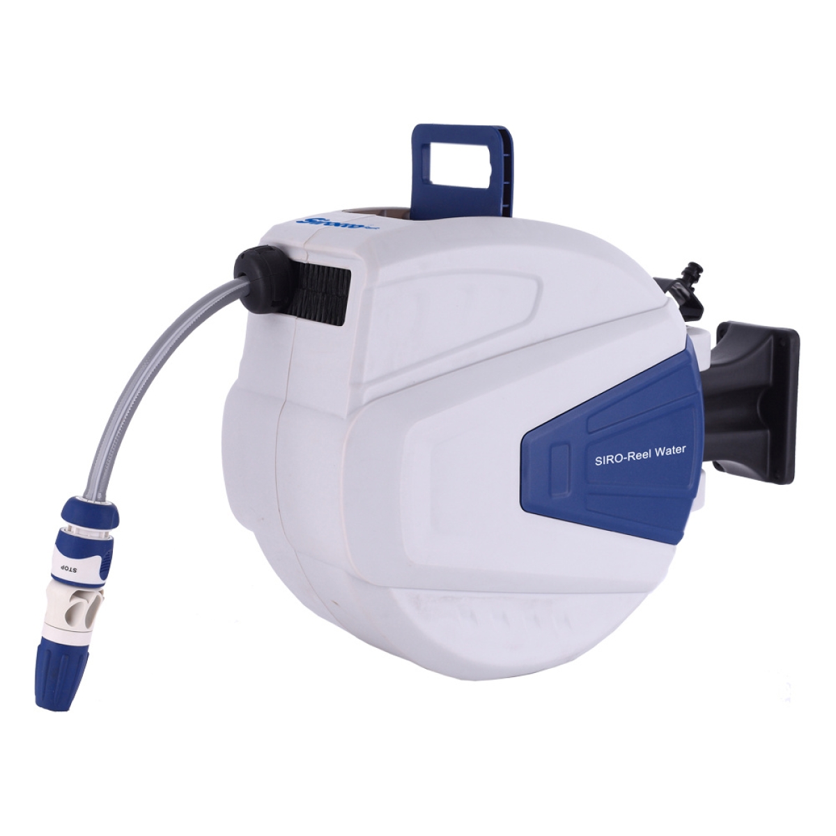 Siro-Reel Water Schlauchaufroller mit Gartenschlauch 1/2 Zoll - 20m
