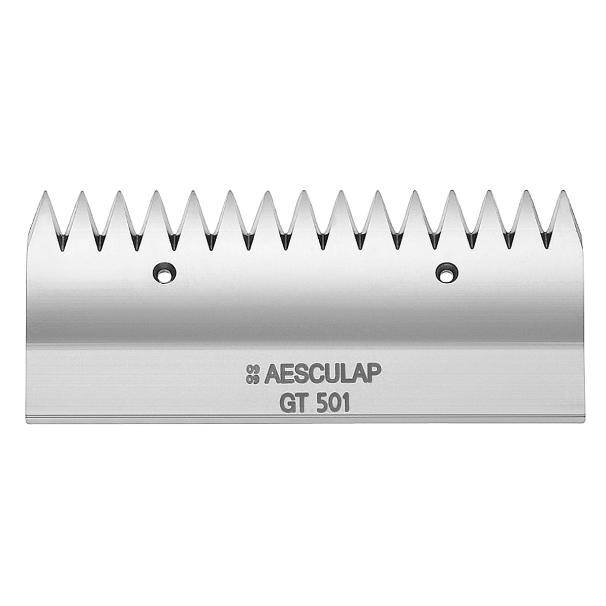 Aesculap Schermesser Econom GT501, 15 Zähne, Obermesser, Schneidplatte