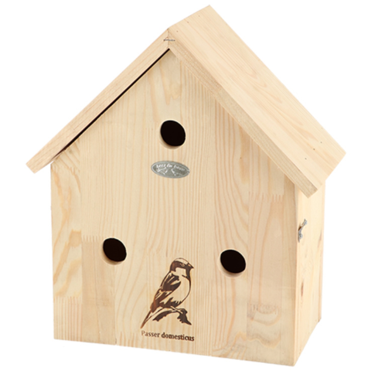 Esschert Design Nistkasten Spatzenvilla - Vogelhaus für Spatzen - NK86
