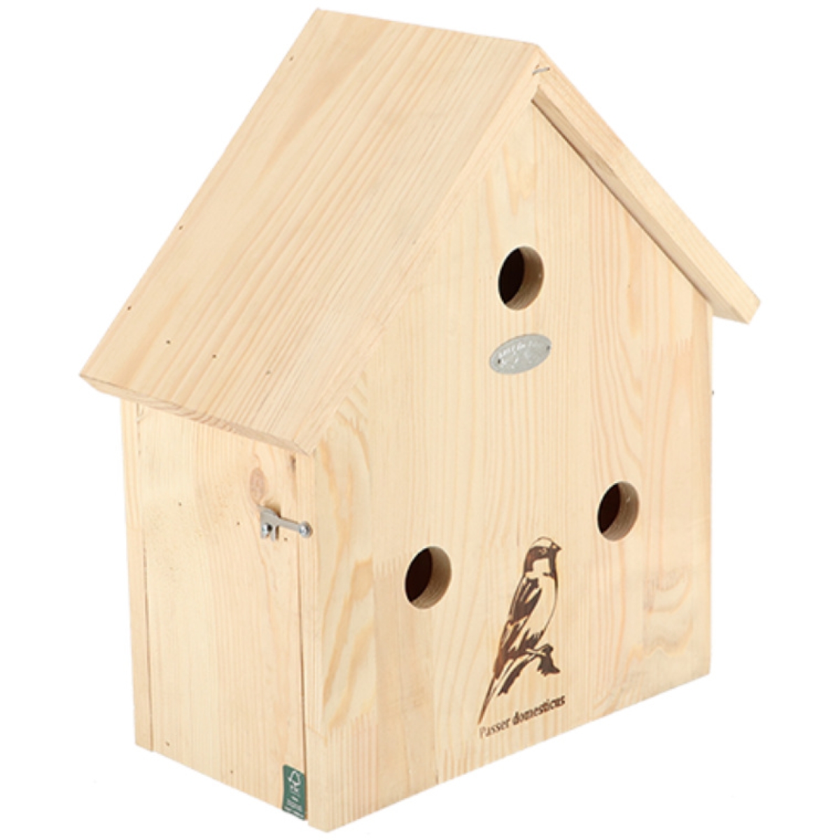 Esschert Design Nistkasten Spatzenvilla - Vogelhaus für Spatzen - NK86