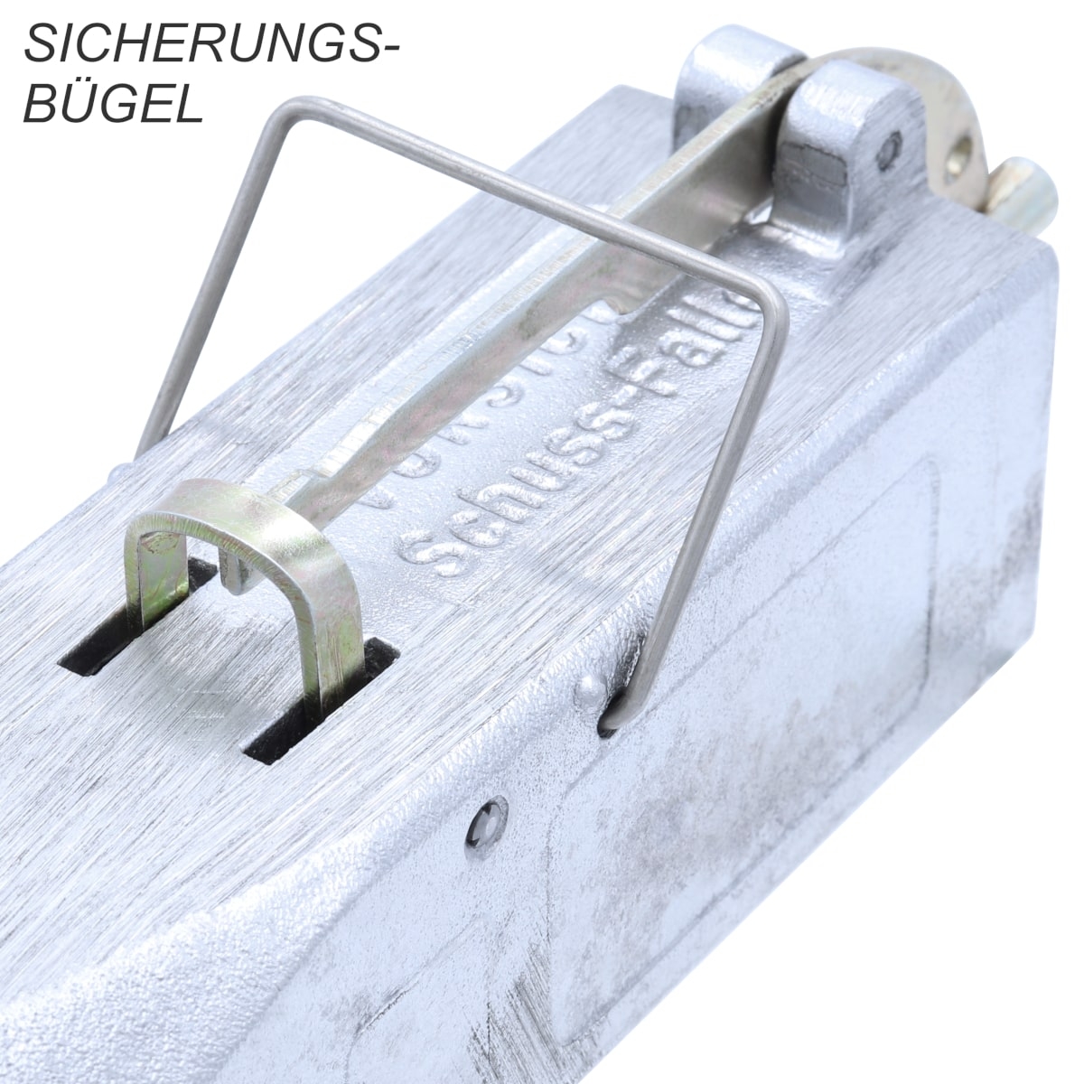 Auber Wühlmausschussfalle + 10 Kartuschen - Wühlmausschussgerät zur Wühlmausabwehr