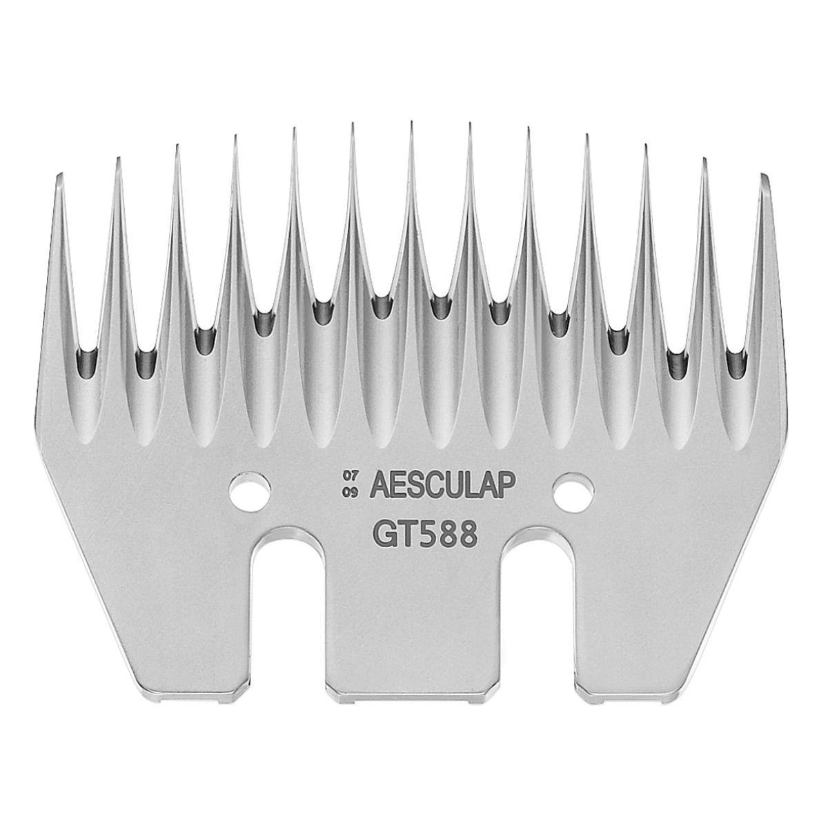 Aesculap Schermesser GT588, 13 Zähne, Untermesser 3,5 mm, Schneiplatte