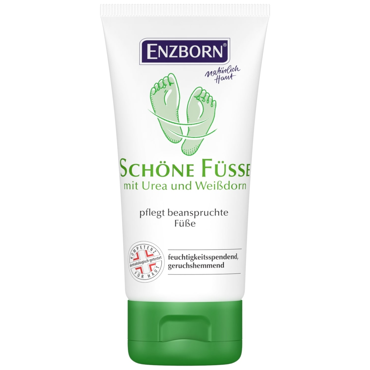 Enzborn Schöne Füße Cremegel 75ml, für die tägliche Pflege der Füße