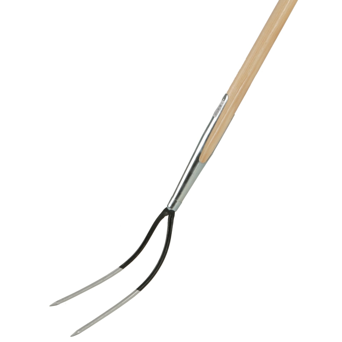 Freund-Victoria Heugabel 22815, 2 Zinken, 28x16cm, mit geradem Stiel Ø36x1350mm,1280541