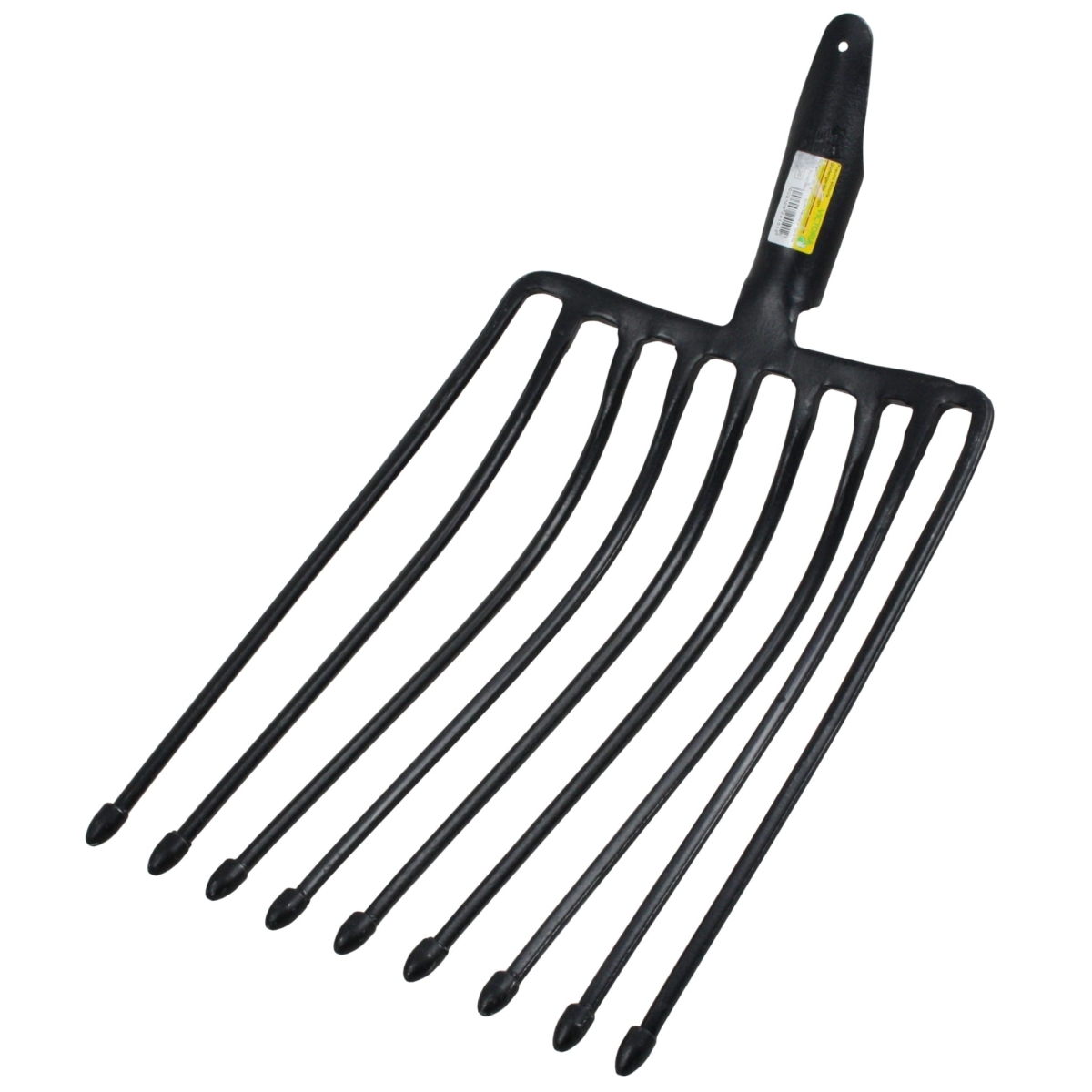 Freund-Victoria Kartoffelgabel 24101, 9 Zinken, 51x26cm, mit Federdülle, ohne Stiel, 3310528