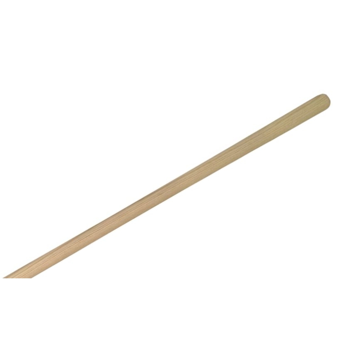 Gülleschieberstiel Ø32x1600mm, mit Rundkopf, Eschenholz, unlackiert