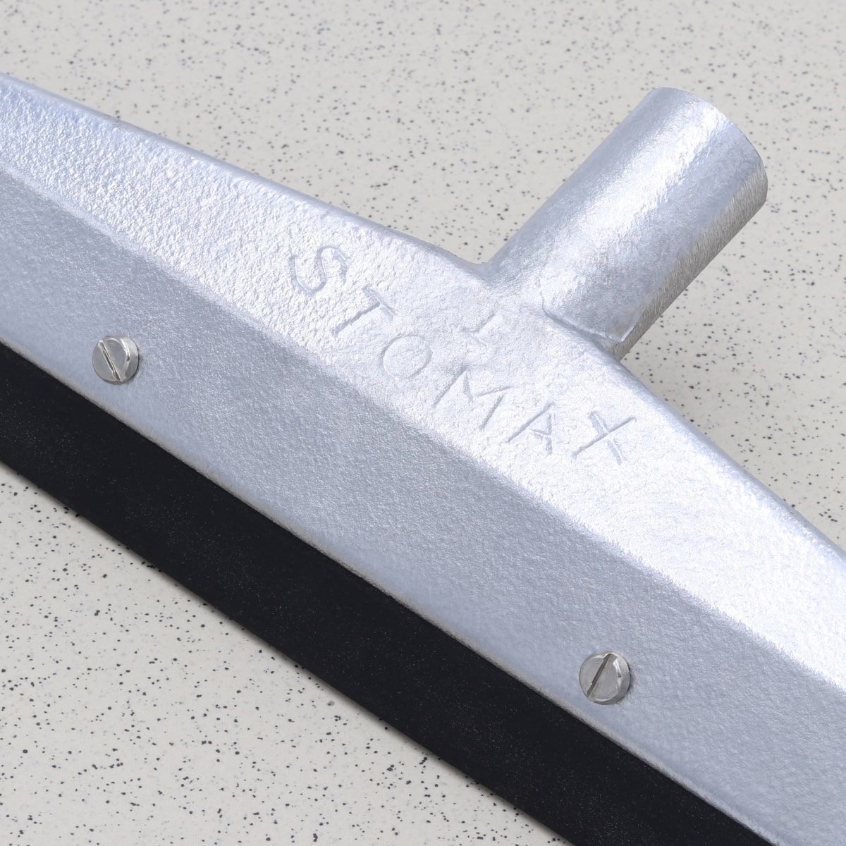 Stomax Wasserschieber 60cm - Typ A - Bodenabzieher mit Naturgummi Lippe