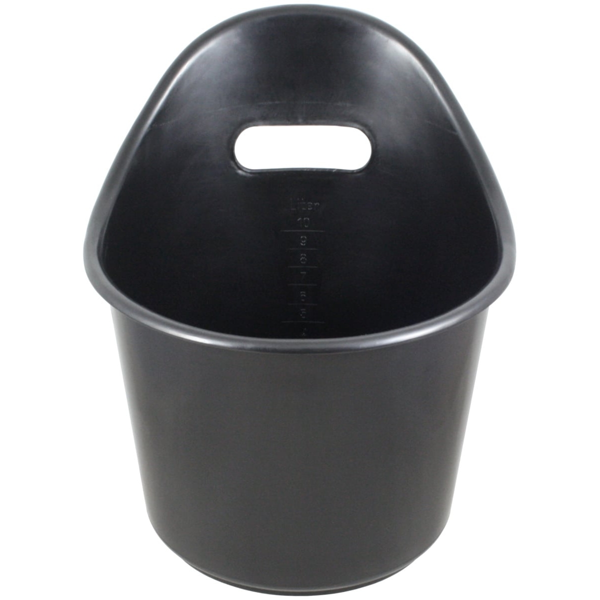 Original Butjenter Kälberstapfen, 10 Liter, schwarz, Kälbertränkeeimer, Universaleimer