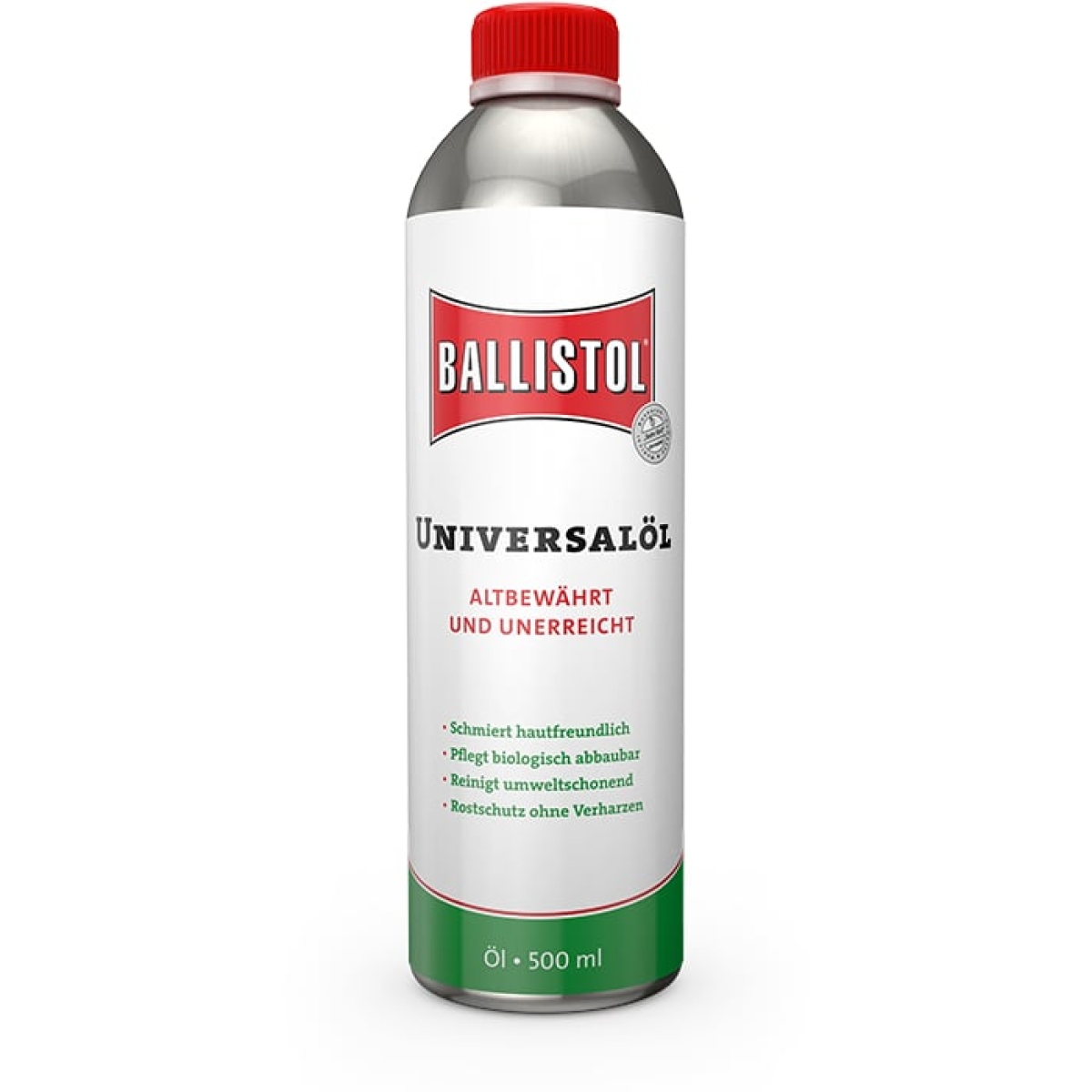 Ballistol Universalöl 500ml Flasche, Spezialmittel, Multifunktionsöl, Pflegeöl