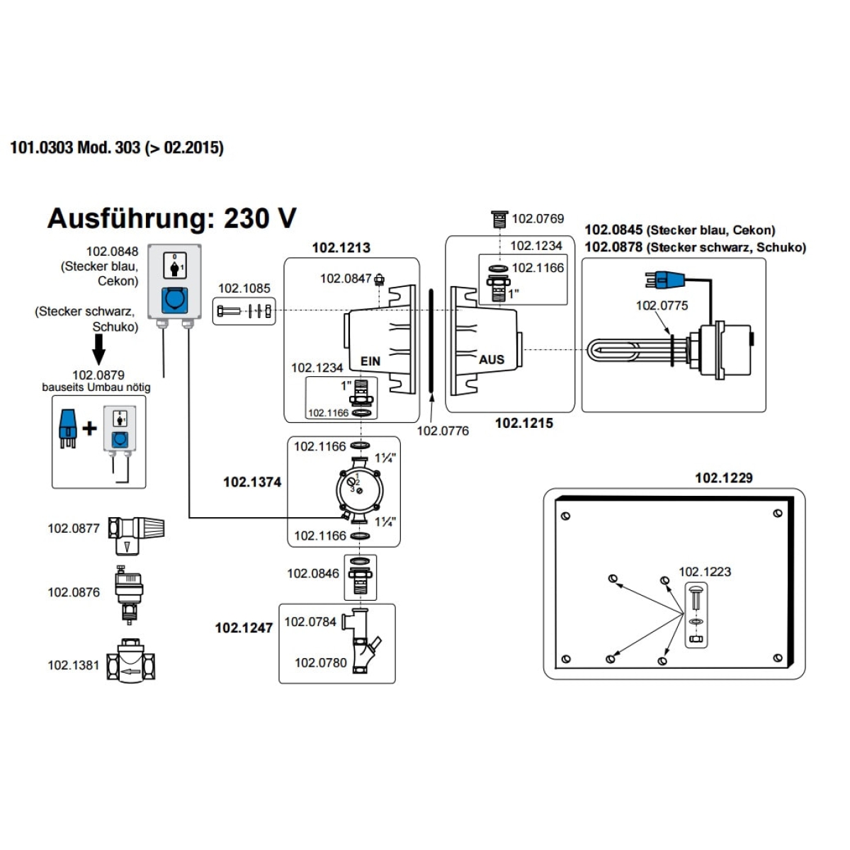 Suevia O-Ring (47 x 5,33) für Einschraubheizkörper von Mod. 300, 303, 317, 311, 312 - 102.0775
