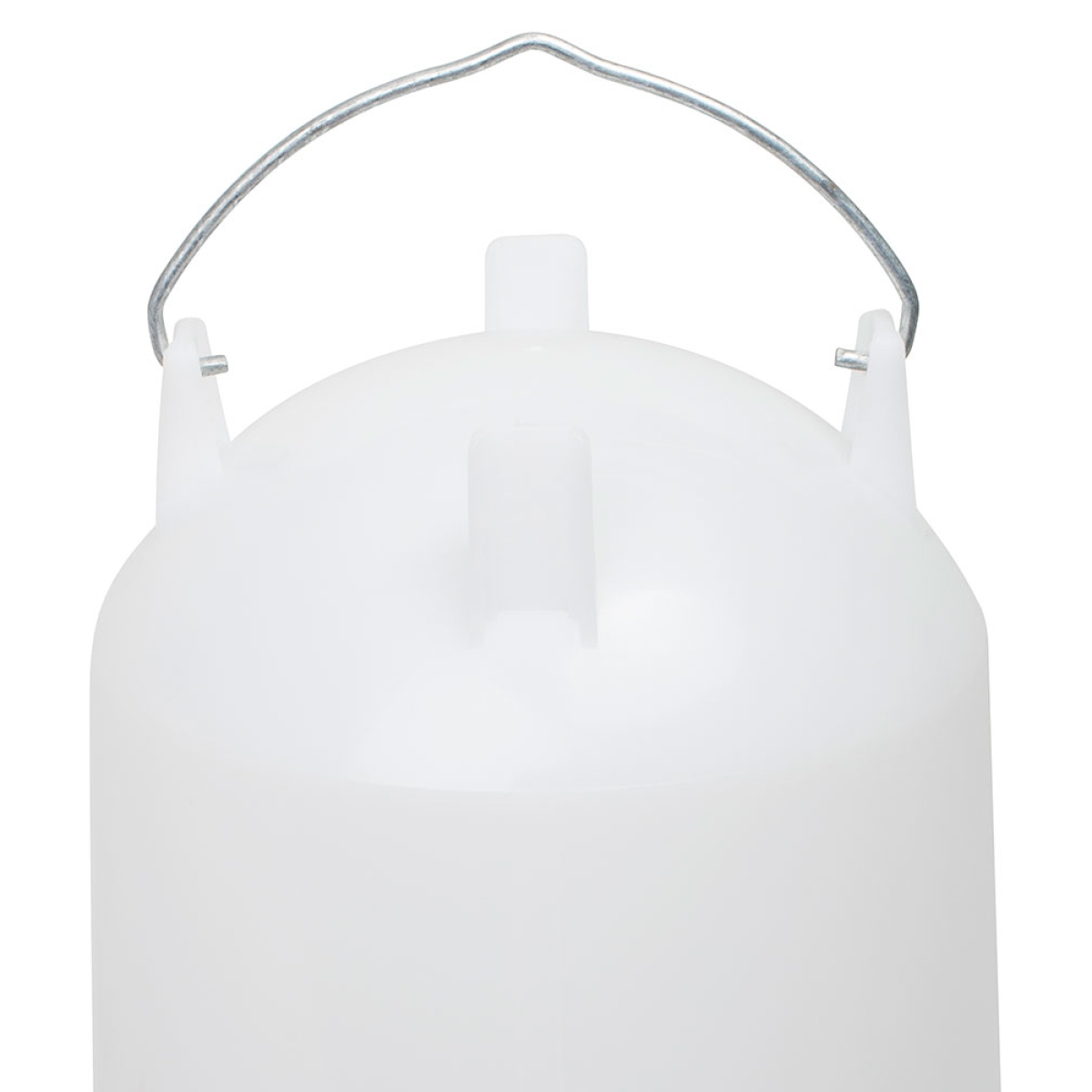 Geflügeltränke 12 Liter grün, Hühnertränke, Stülptränke mit Bajonettverschluss und Aufhängung