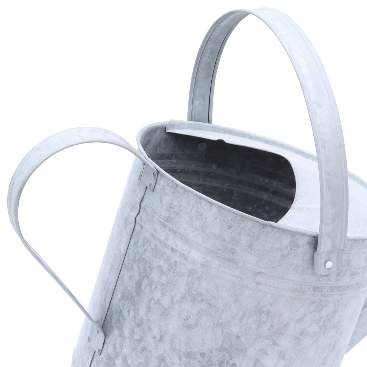 Zinkgießkanne 6 Liter, Altzink Gießkanne, Vintage Dekogießkanne, Blumengießkanne