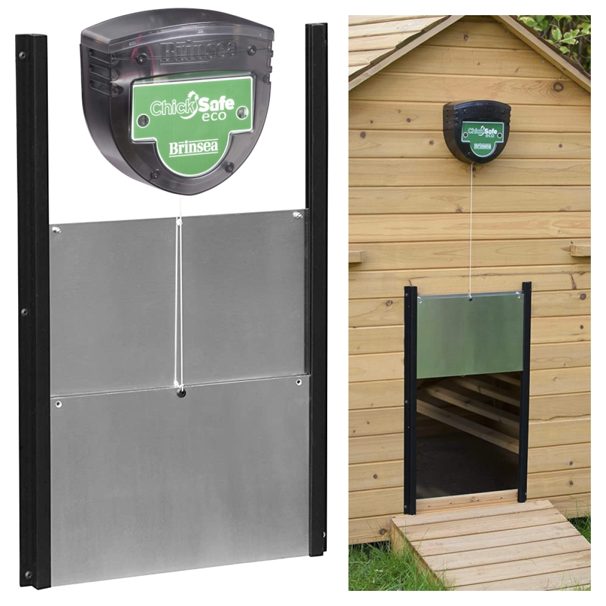 Brinsea ChickSafe ECO, Automatische Hühnertür, Hühnerklappe, Hühnerstall Türöffner
