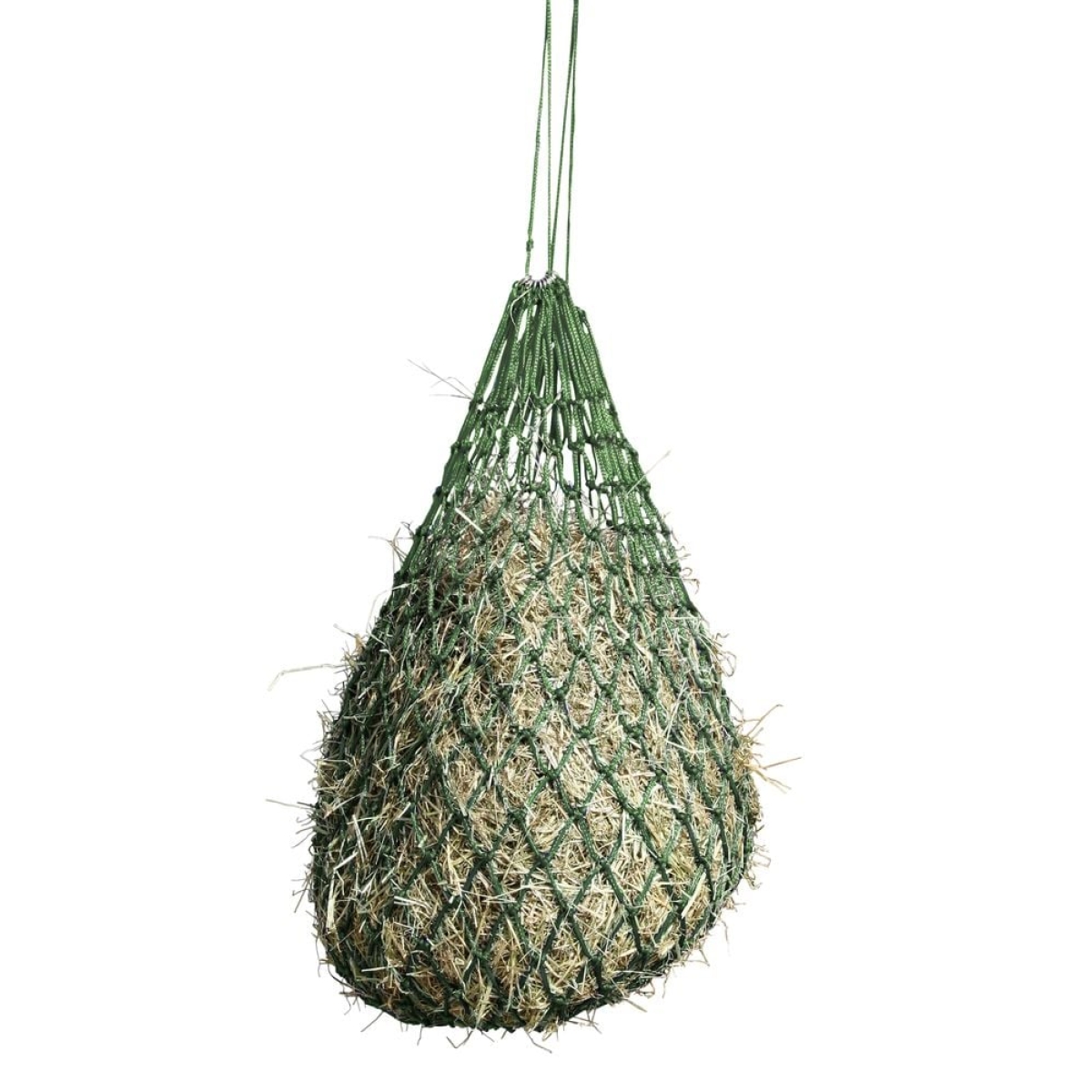 Heunetz engmaschig 5x5cm, grün, Futternetz für Pferde