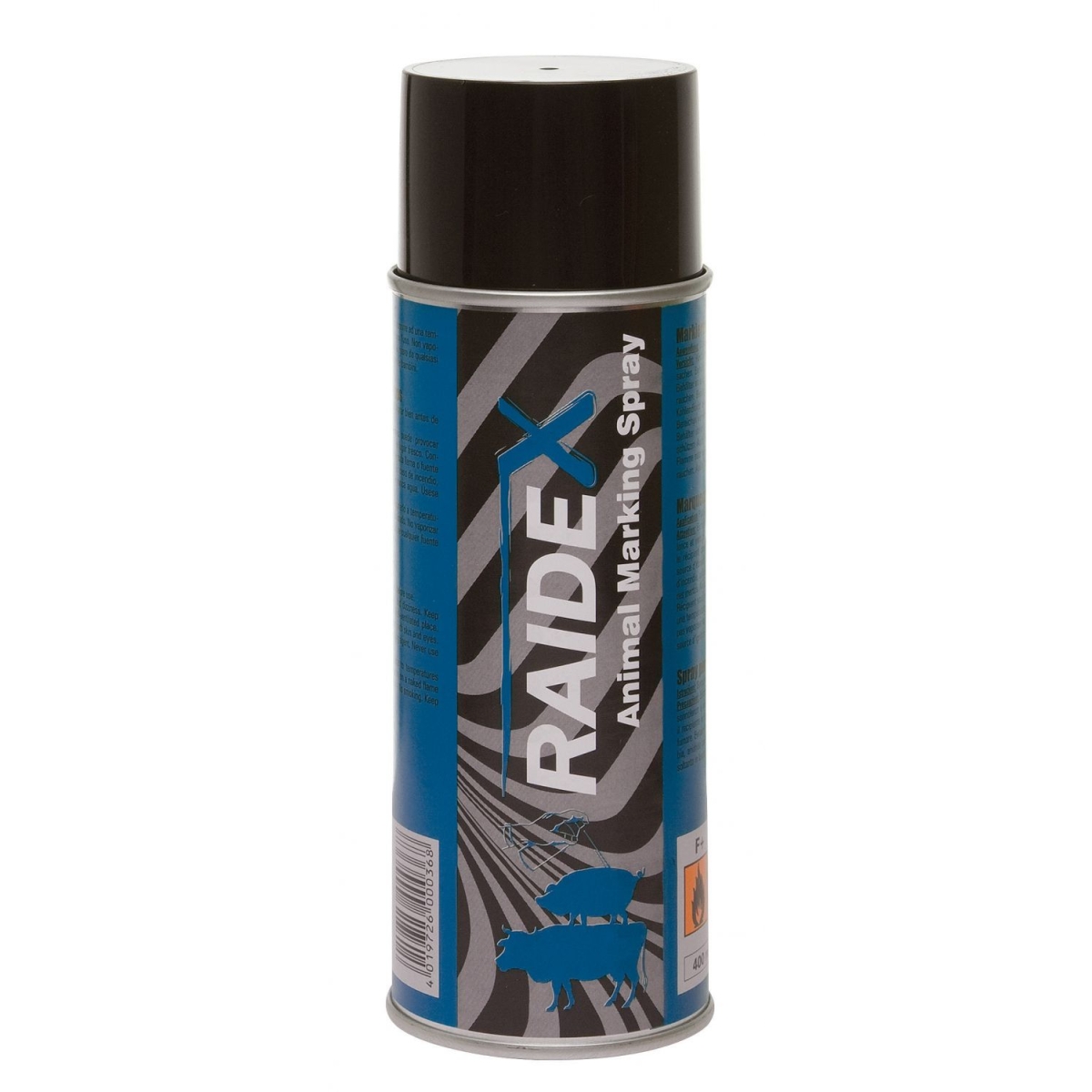 Raidex Viehzeichenspray 200ml Blau, Markierungsspray zur Kennzeichnung von Tieren