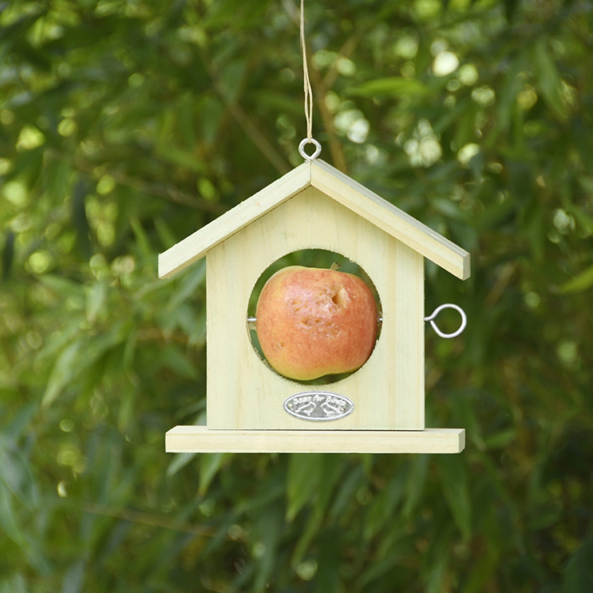 Esschert Design Futterhaus Apfelhäuschen, Futterstation, Futterstelle, Vogelhaus, sortiert, FB12