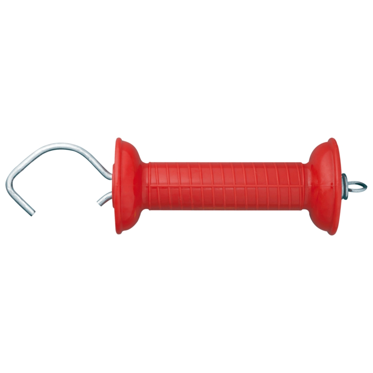 Lister Torgriff WZ600, ROT, mit Haken, einfache Zugfeder, breiter Handschutz