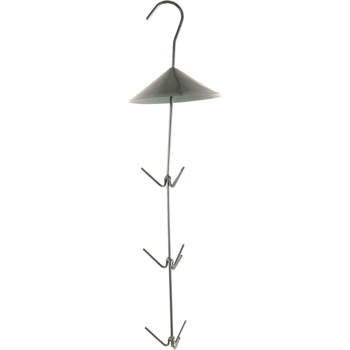 Esschert Design Futterhaken mit Dach, Meisenknödelhalter, Futterstation, Futterstelle, FB126