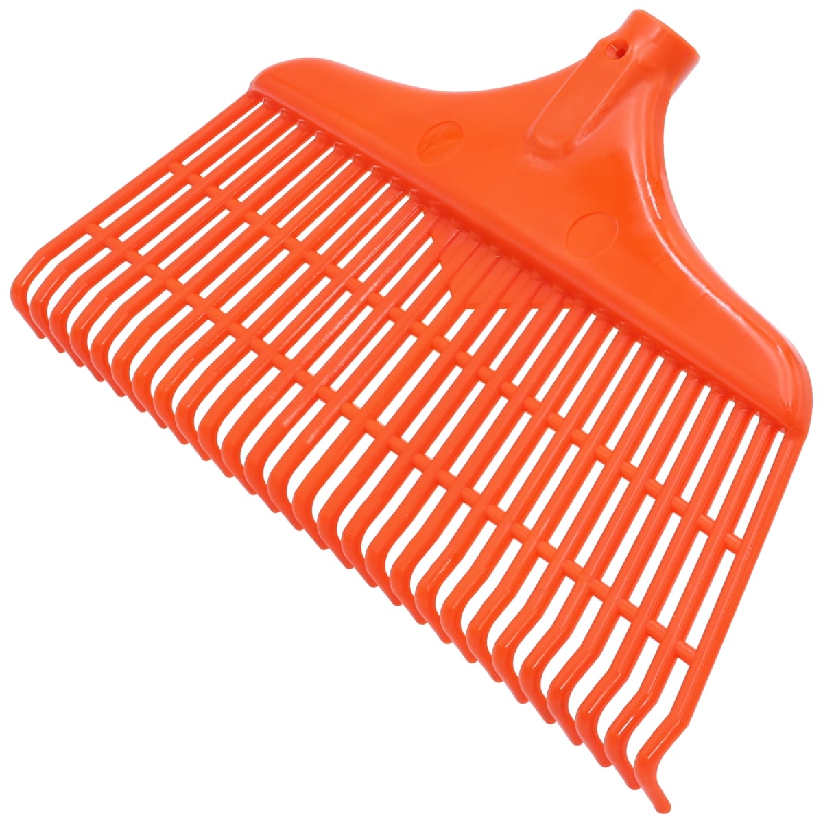 Laubbesen 40cm, 27 Zinken, Kunststoff, Gartenrechen, Laubrechen, Gartenbesen ohne Stiel