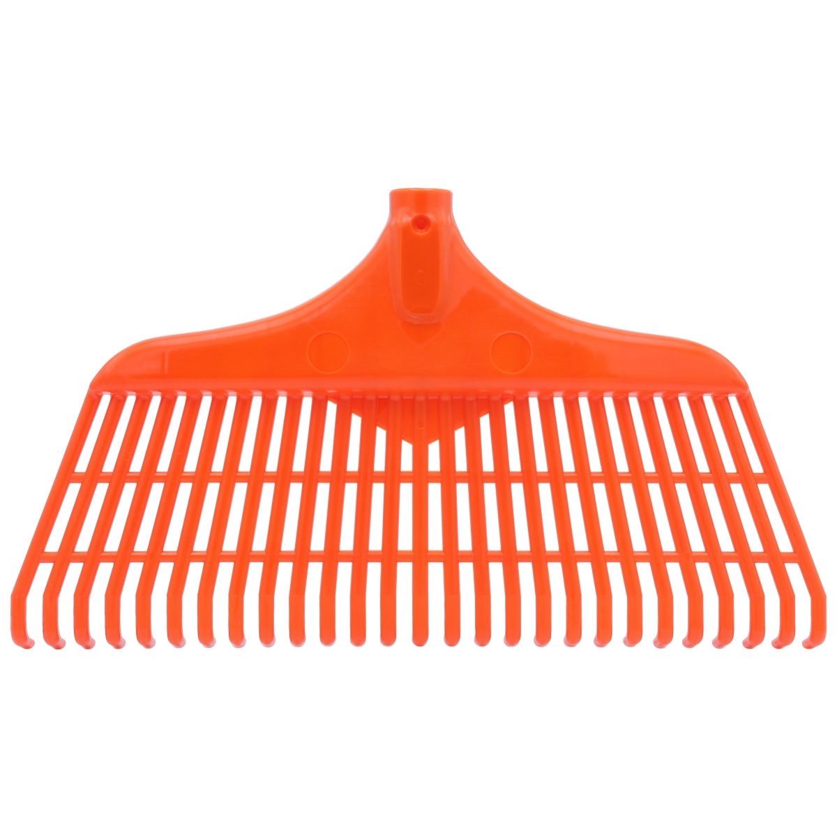 Laubbesen 40cm, 27 Zinken, Kunststoff, Gartenrechen, Laubrechen, Gartenbesen ohne Stiel