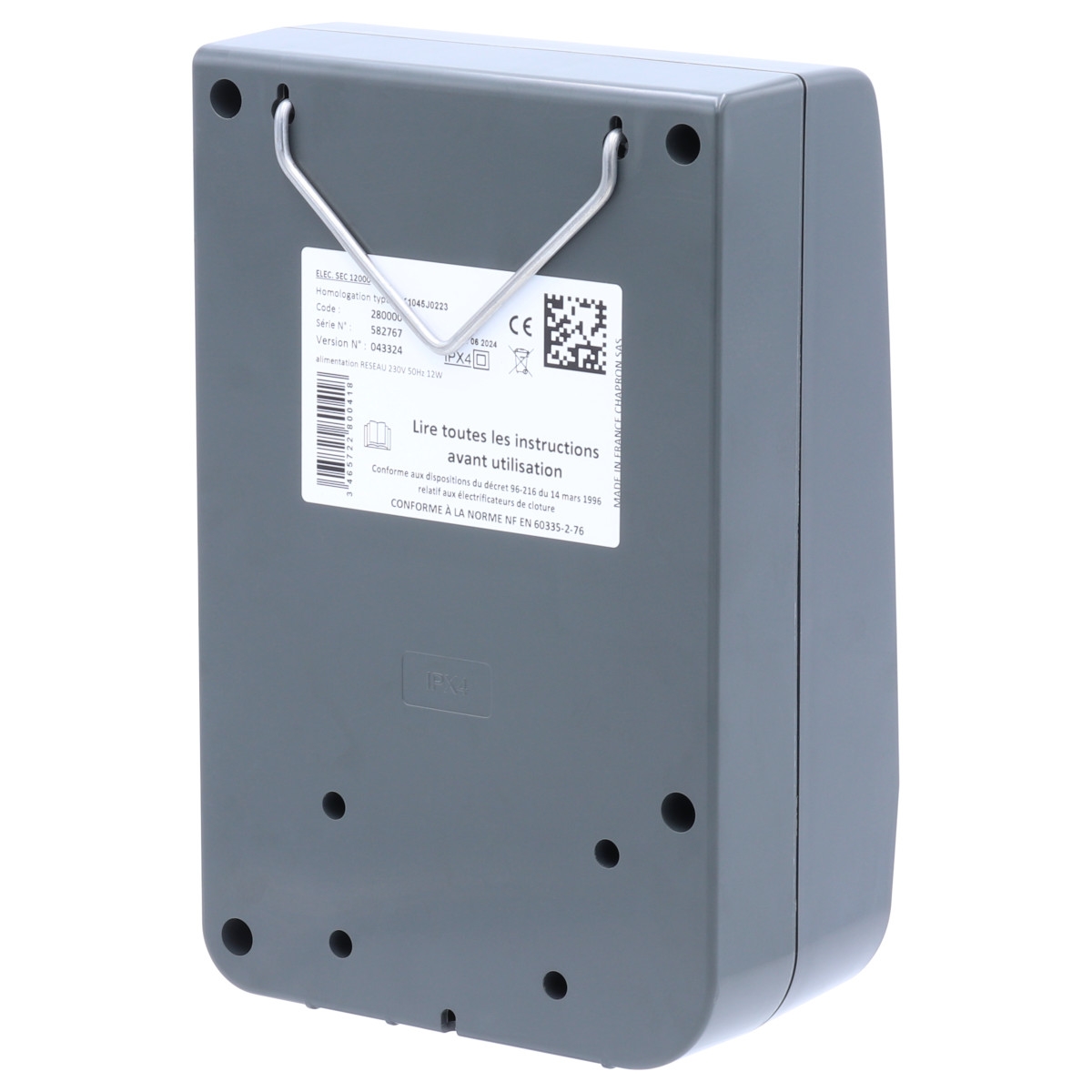 Chapron Weidezaungerät SEC 15000 - 15.000 Volt - 8 Joule - 230V Elektrozaungerät