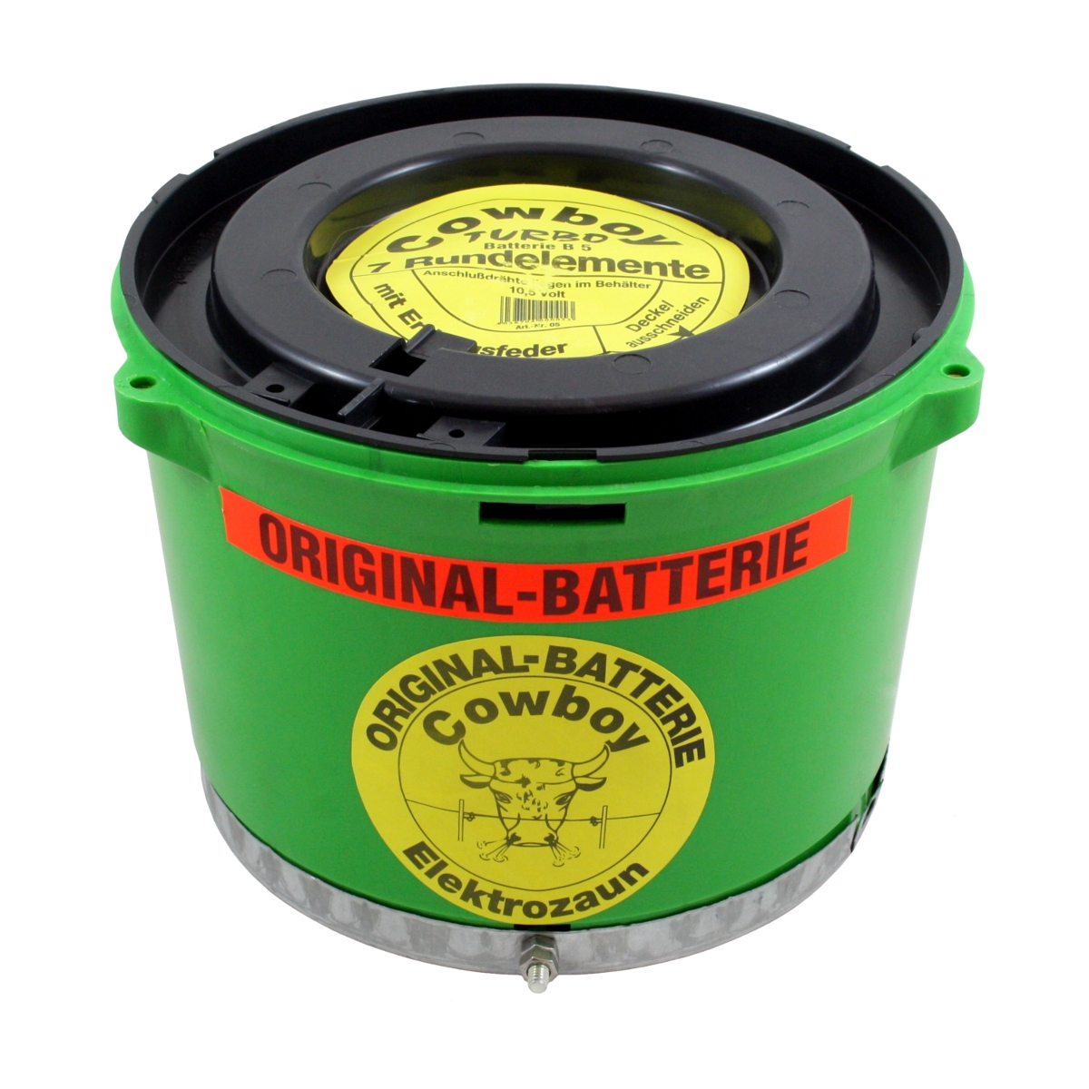 Cowboy 10,5V - 100 Ah Weidezaunbatterie - Batterie für B5 Turbo