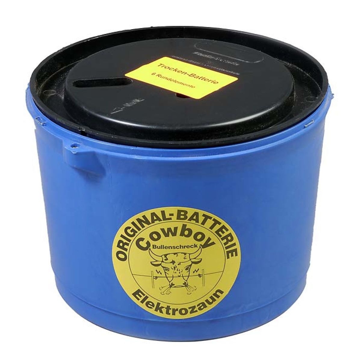 Cowboy 9V - 90Ah Weidezaunbatterie Blau, Batterie für Weidezäune