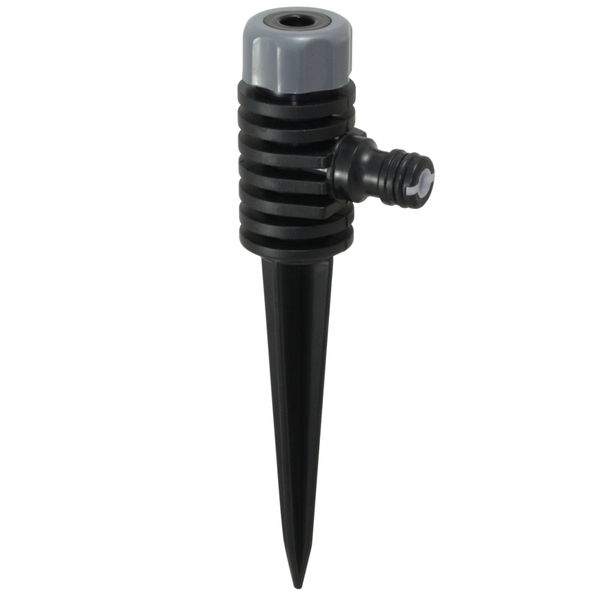 Sprühregner mit Erdspieß, Miniregner 360° Rasensprenger, Minisprinkler, Gartensprinkler