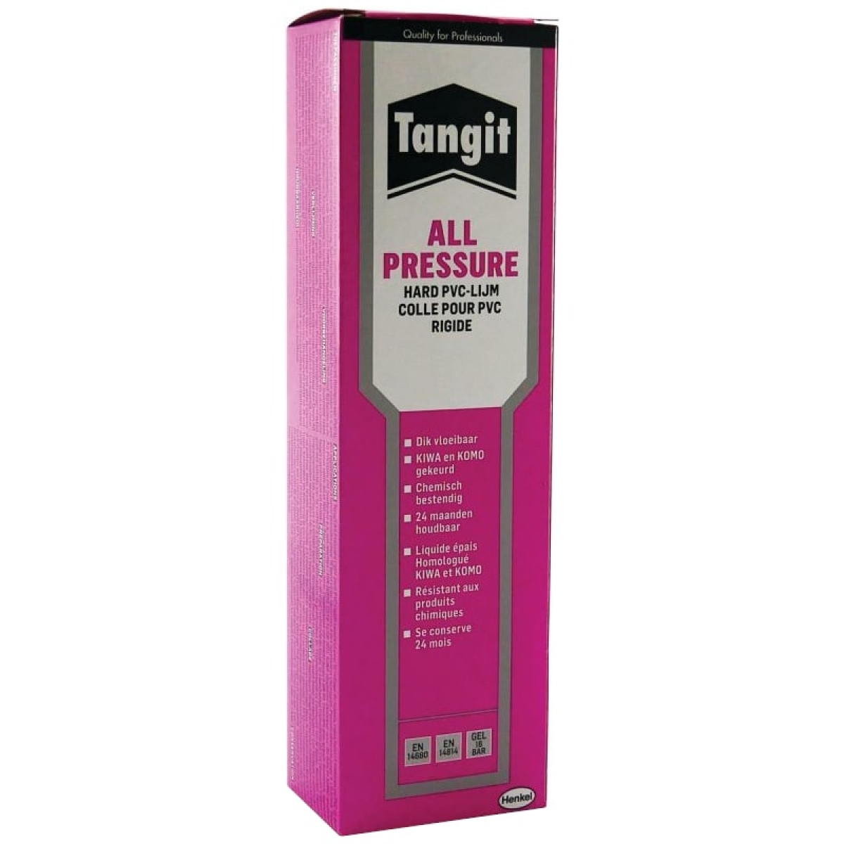 Tangit PVC Kleber All Pressure - Universalkleber für PVC Rohre - 125ml Tube