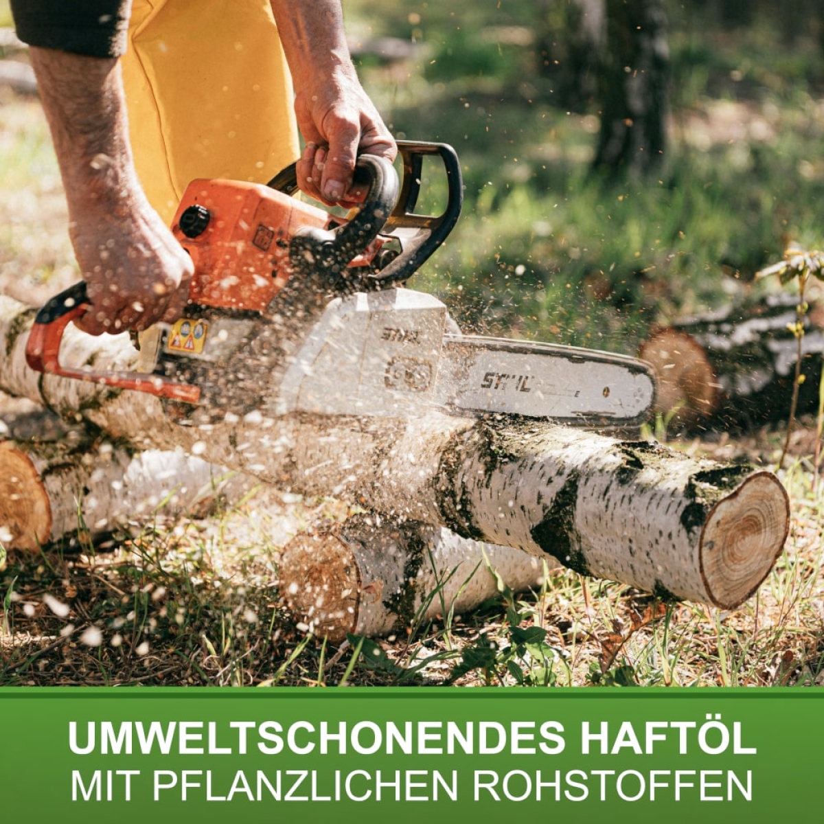 Kajo Sägeketten Haftöl BIO 2050 1 Liter - Haftöl für Motorsägen & Elektrosägen