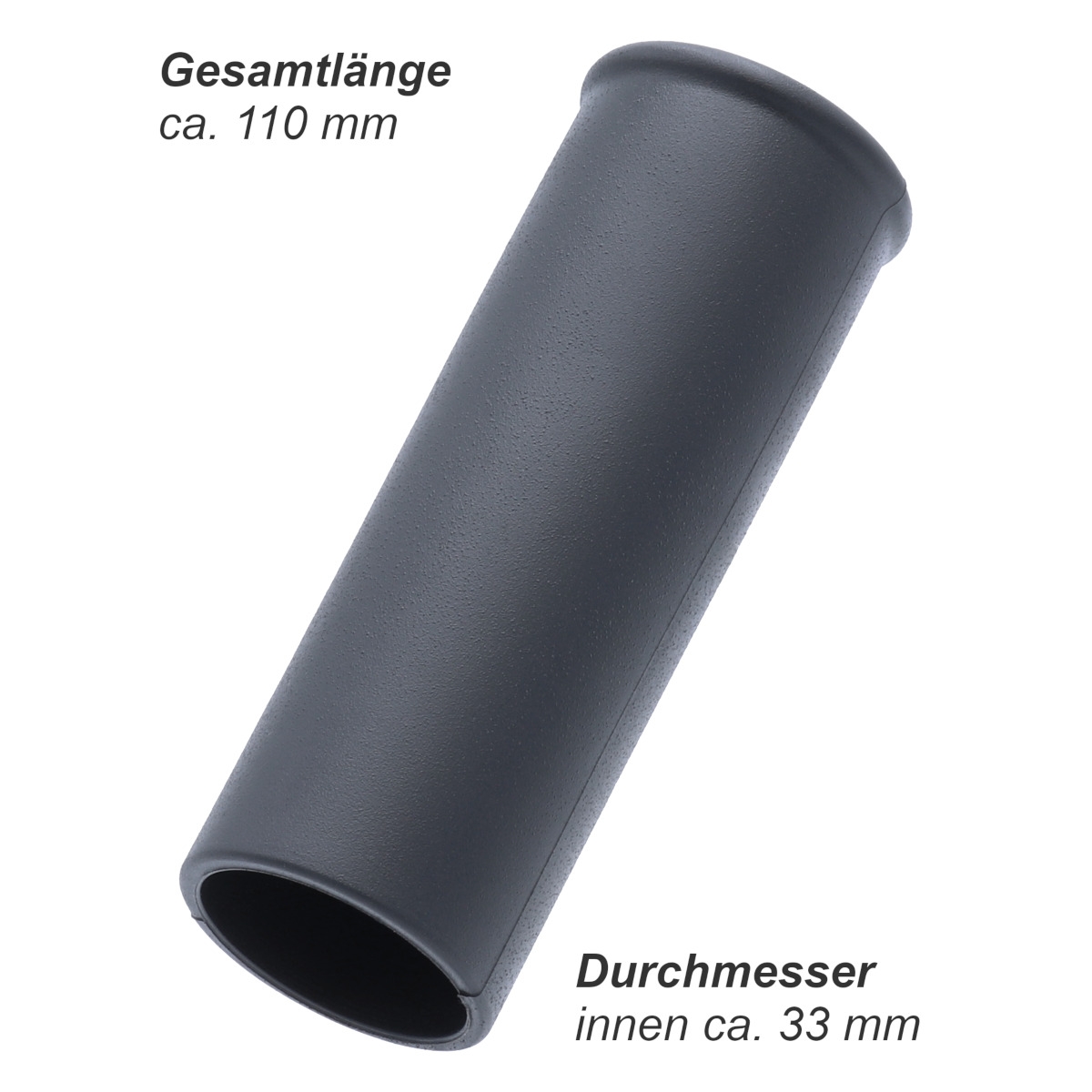 Capito Schubkarrengriffe 33mm - PVC Karrengriffe für Schubkarren - 2 Stück