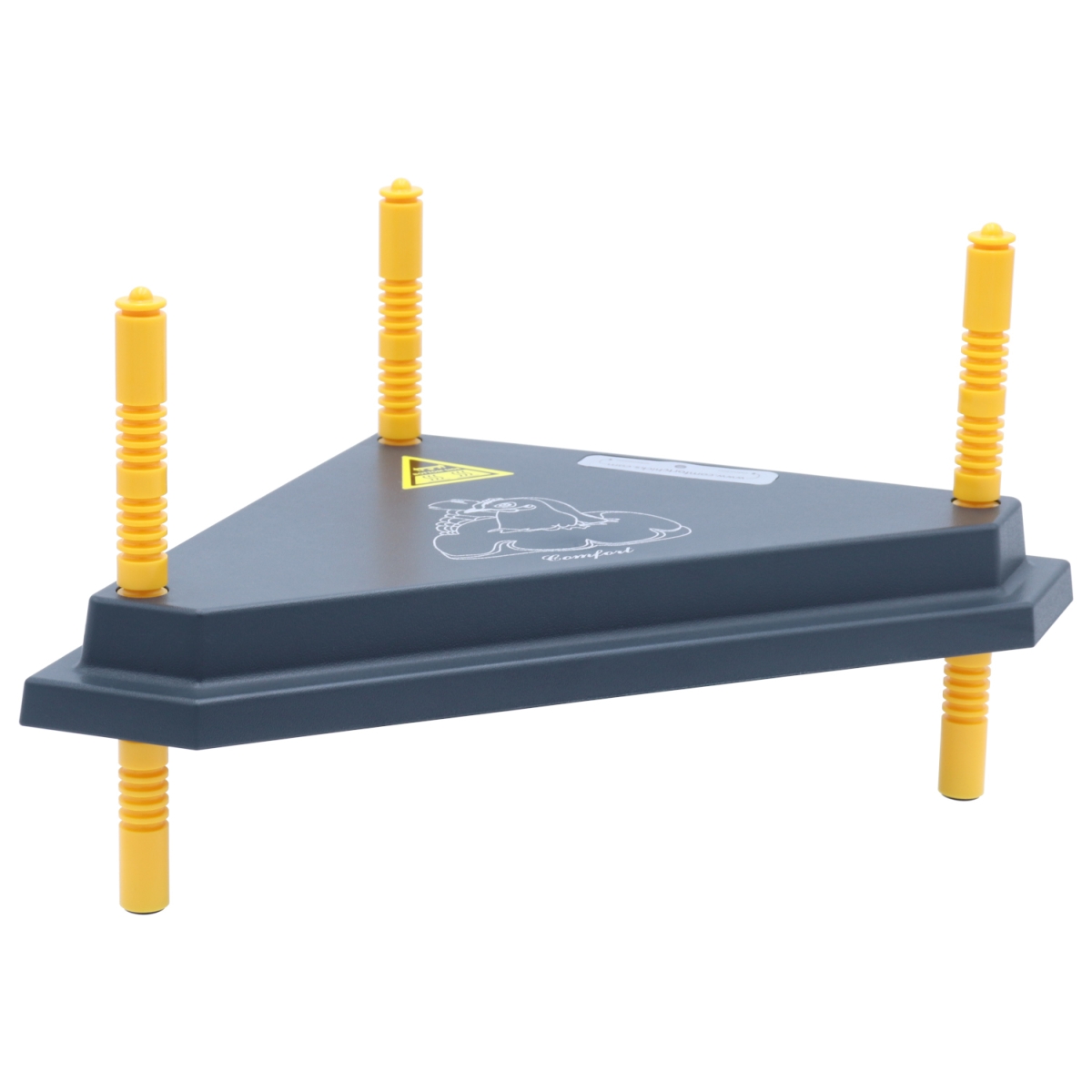 Küken Eck-Wärmeplatte Comfort 30x30cm, 13 Watt, Dreieck-Heizplatte für die Kükenaufzucht