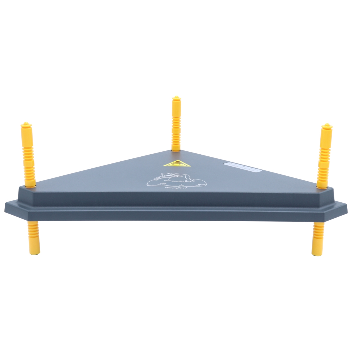 Küken Eck-Wärmeplatte Comfort 40x40cm, 24 Watt, Dreieck-Heizplatte für die Kükenaufzucht