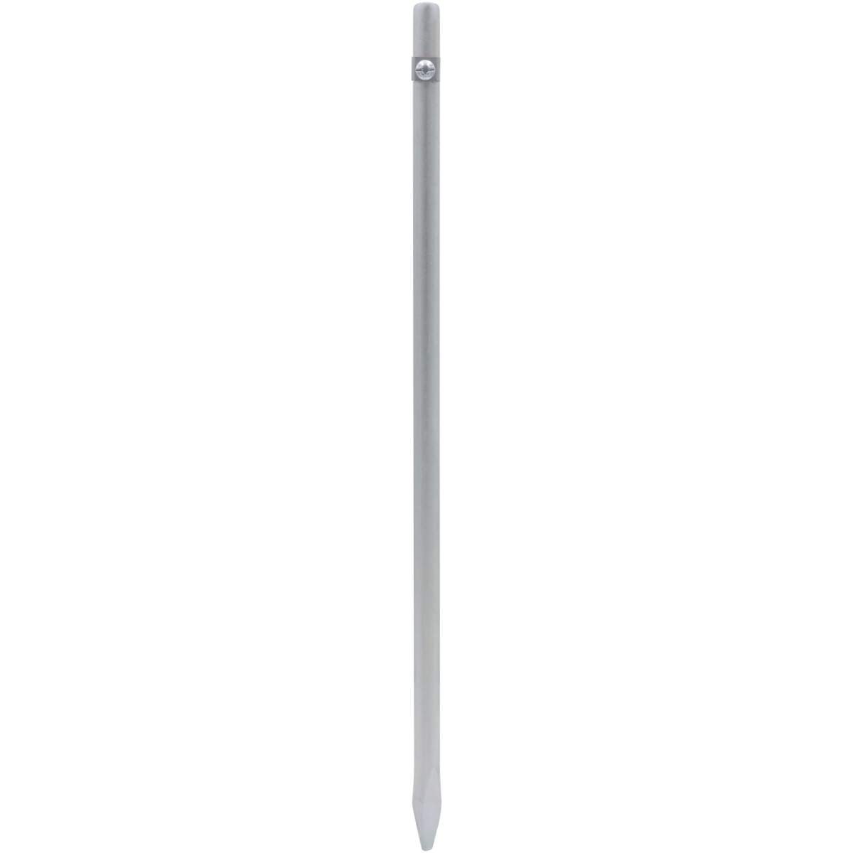 Koltec Erdstab mit Klemme, Ø12mm, 45cm, verzinkt, Erdpfahl, Erdungsstab für Weidezaungeräte