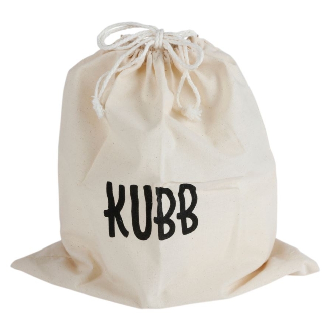Kubb Wikinger Wurfspiel, 22-teilig, aus FSC Kiefernholz, Wikingerschach, Schwedenschach
