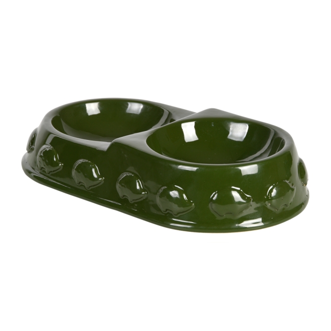 Esschert Design Igel Futterstation, Futter- und Trinkschale, Fressnapf, Trinknapf, WA64