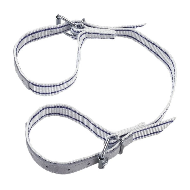 Fußfessel aus Nylon, 40cm, verstellbar, Grätschfessel für Rinder und Kühe