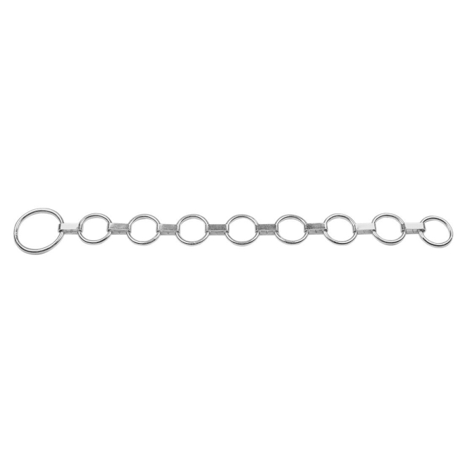 Flachglieder-Halsband 90cm mit 8 Ringen, Halsband für Rinder und Kühe