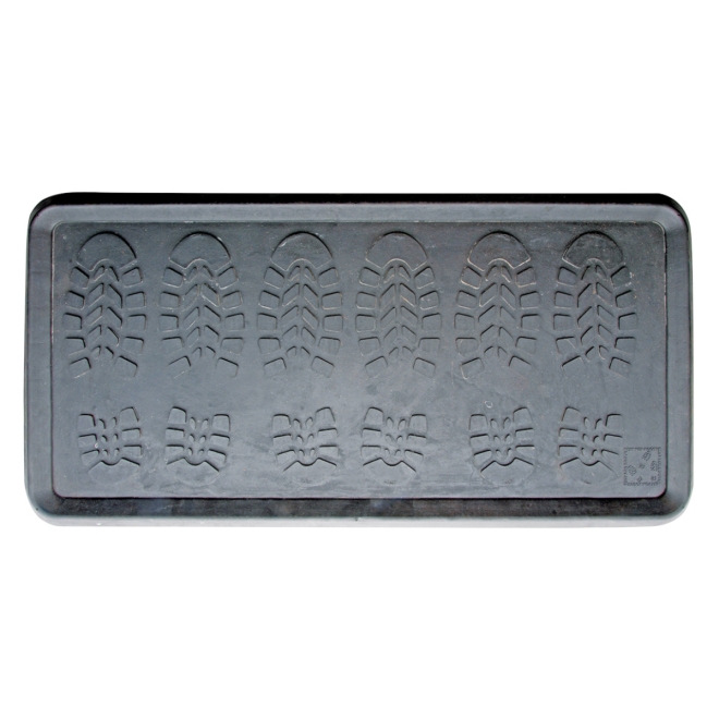 Esschert Design Stiefelmatte 40x80cm, Abstellwanne, Abtropfwanne für Schuhe und Stiefel, LH159