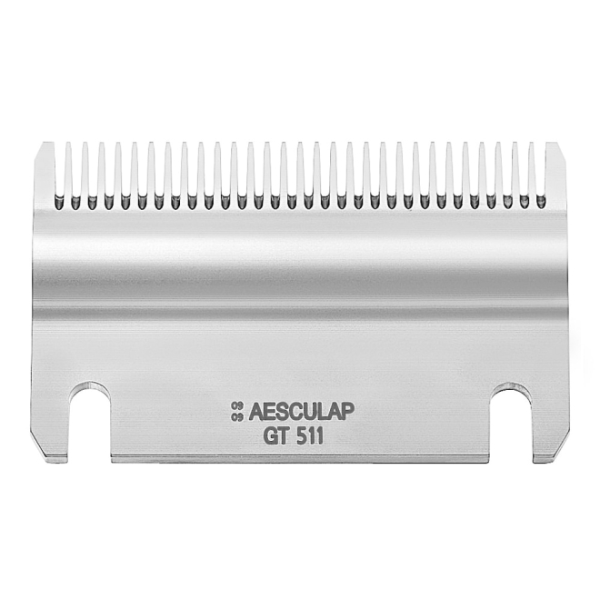 Aesculap Schermesser Econom GT511, 31 Zähne, Untermesser 1 mm, Schneidplatte