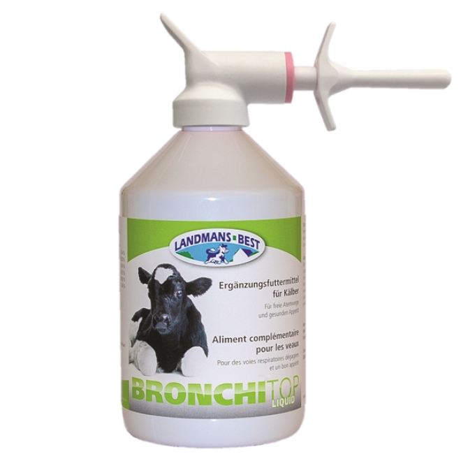 BRONCHITOP Liquid 500ml - Futterergänzung freie Atemwege & Appetitanregung