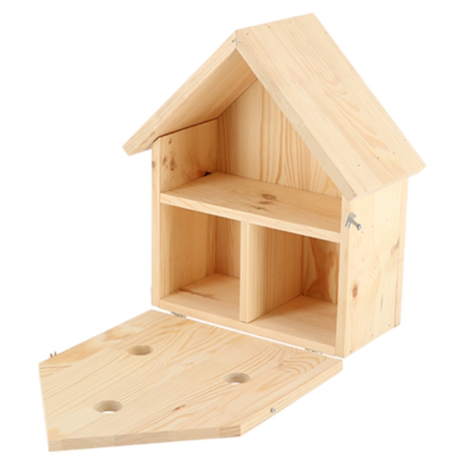 Esschert Design Nistkasten Spatzenvilla - Vogelhaus für Spatzen - NK86