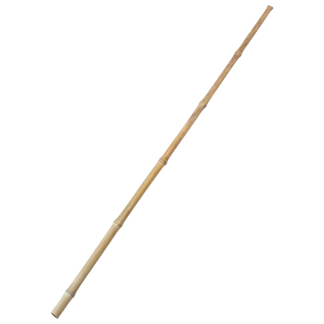 Stiel für Bambusbesen 130cm, stabiler Bambusstiel für Reisigbesen