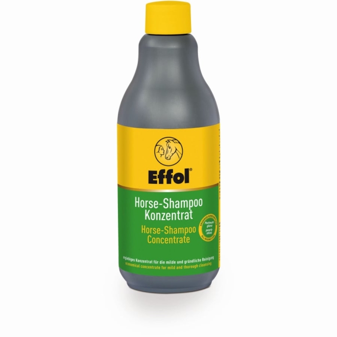 Effol Horse-Shampoo-Konzentrat 500ml, Pflegeshampoo für Kurz- und Langhaar