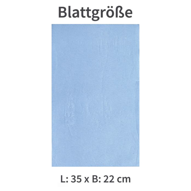 Hygoclean Putzpapier 2-lagig - Putztücher 35x22cm - 2 Rollen à 1000 Blatt
