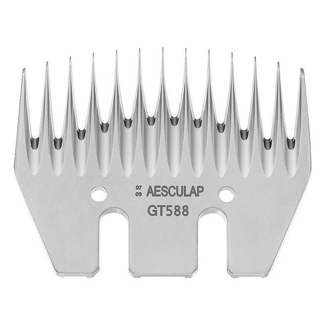 Aesculap Schermesser GT588, 13 Zähne, Untermesser 3,5 mm, Schneiplatte